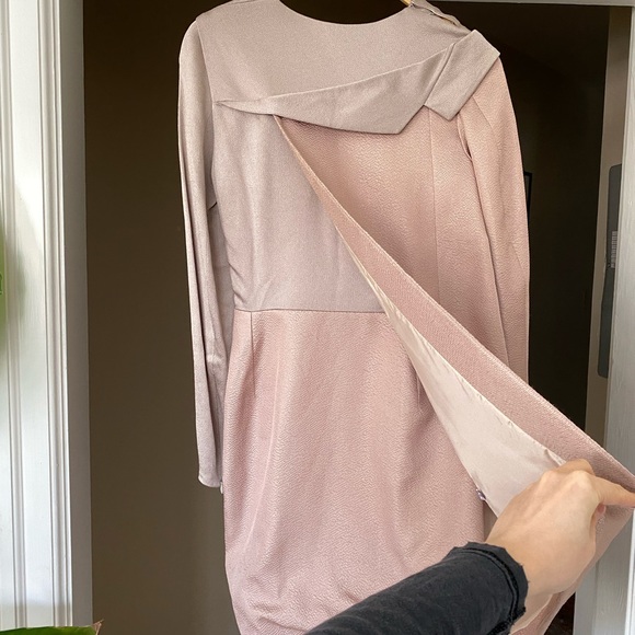 Teatum Jones Blush Blazer Dress sz S - Picture 10 of 11